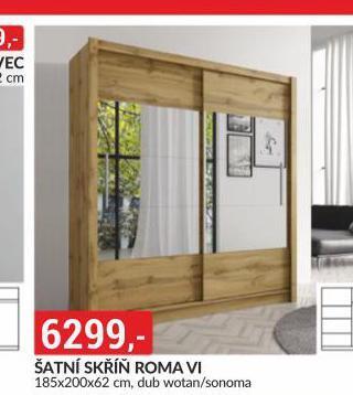 Baumax Šatní skříň roma vi nabídka