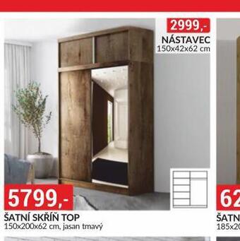 Baumax Šatní skříň top nabídka