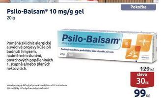 Benu Psilo-balsam nabídka