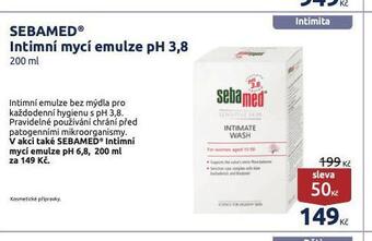 Benu Sebamed intimní mycí emulze ph 3,8% nabídka