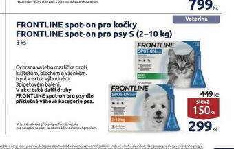 Benu Frontline spot on pro psy nabídka