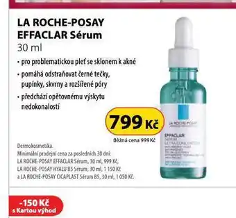Dr. Max La roche-posay effaclear sérum nabídka