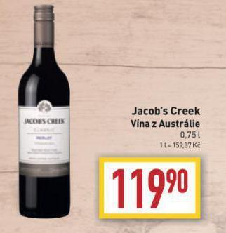 Billa Jacob's creek nabídka