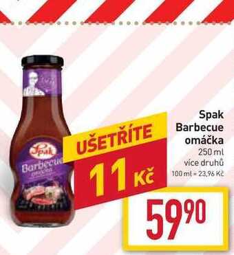 Billa Spak barbecue omáčka 250 ml nabídka
