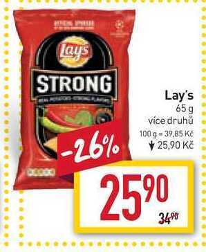 Billa Lay's 65 g nabídka
