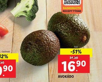 Lidl Avokádo nabídka