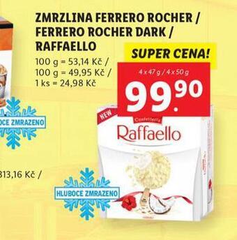Lidl Zmrzlina ferrero rocher dark nabídka