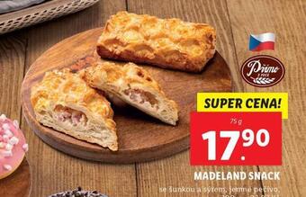 Lidl Madeland snack nabídka
