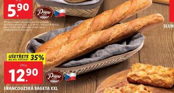 Lidl Francouzská bageta xxl nabídka
