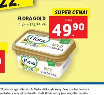 Lidl Flora gold nabídka