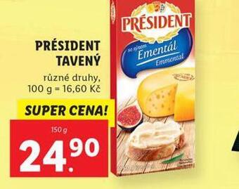 Lidl Président tavený nabídka