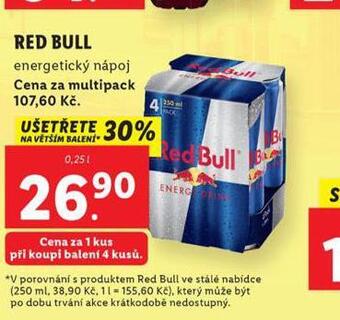 Lidl Red bull nabídka