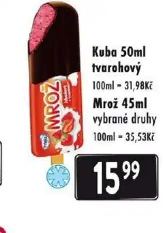 Qanto Kuba 50ml tvarohový 100ml -31,98Kč nabídka