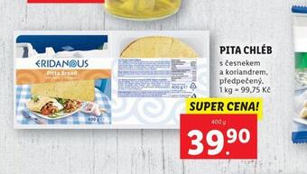 Lidl Pita chléb nabídka