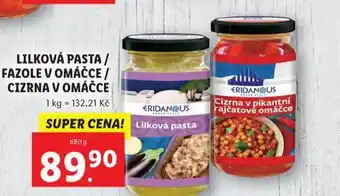 Lidl Fazole v omáčce nabídka