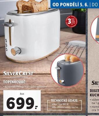 Lidl Topinkovač nabídka