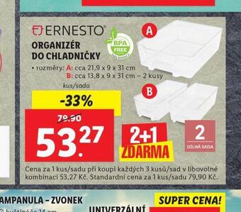 Lidl Organizér do chladničky nabídka