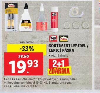 Lidl Lepicí páska nabídka