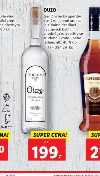 Lidl Ouzo nabídka