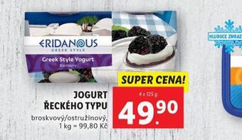 Lidl Jogurt řeckého typu nabídka