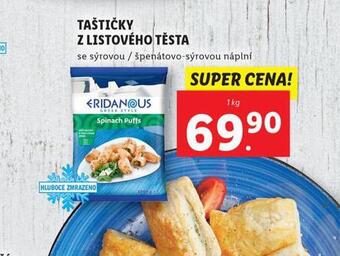 Lidl Taštičky z listového těsta nabídka