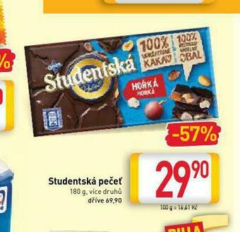 Billa Studentská pečeť nabídka