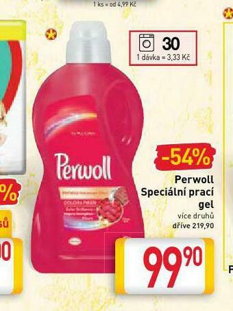 Billa Perwoll speciální gel na praní nabídka
