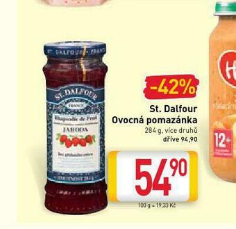 Billa St. dalfour ovocná pomazánka nabídka