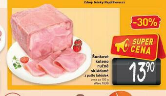 Billa Šunkové koleno nabídka