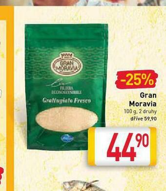 Billa Gran moravia sýr nabídka