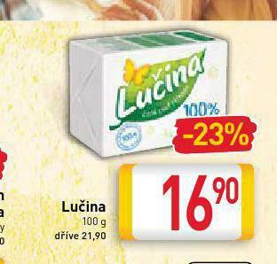 Billa Lučina sýr nabídka
