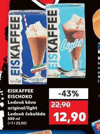 Kaufland Eiskaffee eischoko nabídka
