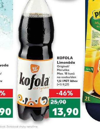 Kaufland Kofola nabídka