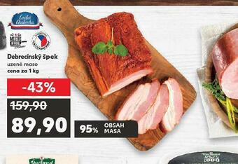Kaufland Debrecínský špek nabídka