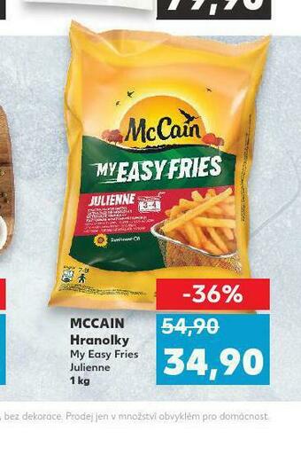 Kaufland Mccain hranolky nabídka