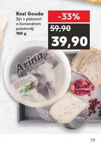 Kaufland Kozí gouda nabídka
