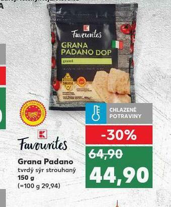 Kaufland Grana padano nabídka