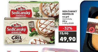 Kaufland Sedlčanský hermelín na gril nabídka