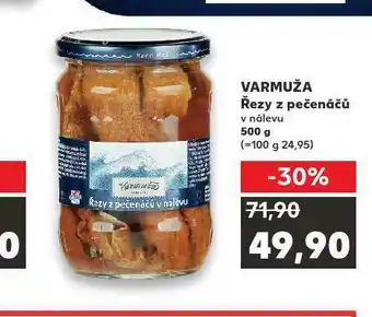 Kaufland Varmuža řezy z pečenáčů nabídka