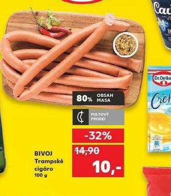 Kaufland Trampské cigáro nabídka