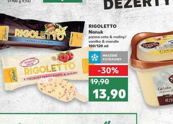 Kaufland Rigoletto nanuk nabídka