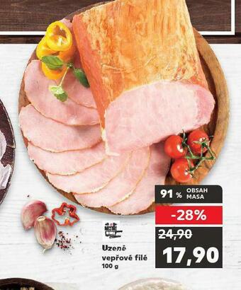 Kaufland Uzené vepřové filé nabídka