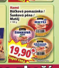 Norma Hamé matěj nabídka