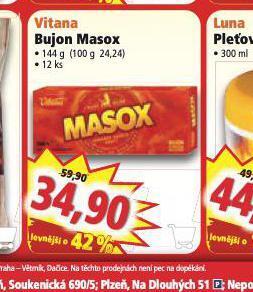 Norma Vitana bujon masox nabídka