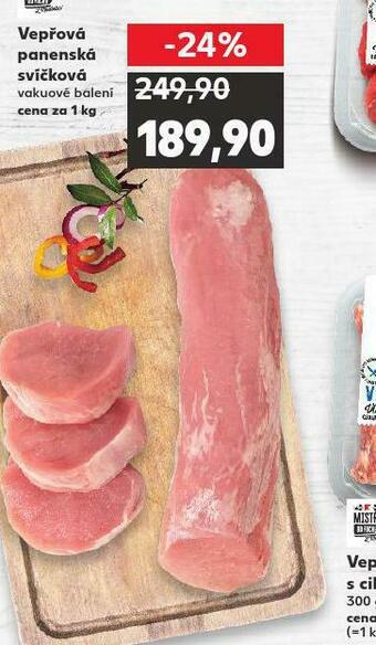 Kaufland Vepřová panenská svíčková nabídka