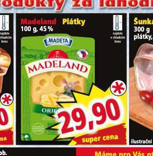 Norma Madeland plátky nabídka