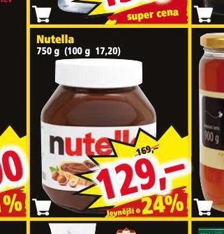 Norma Nutella nabídka