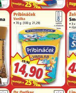 Norma Pribináček vanilka nabídka