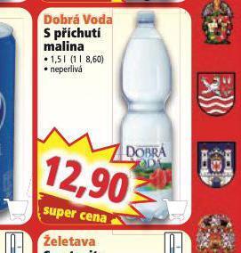 Norma Dobrá voda s příchutí malina nabídka