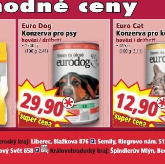 Norma Euro dog konzerva pro psy nabídka